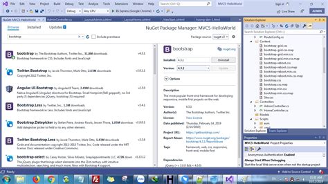 Image result for Bootstrap MVC 5 Tutorial