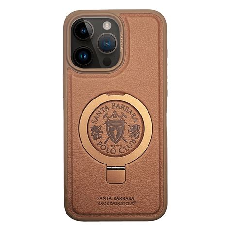 iPhone 15 Pro Primo Series Genuine Santa Barbara Leather Case – Santa ...