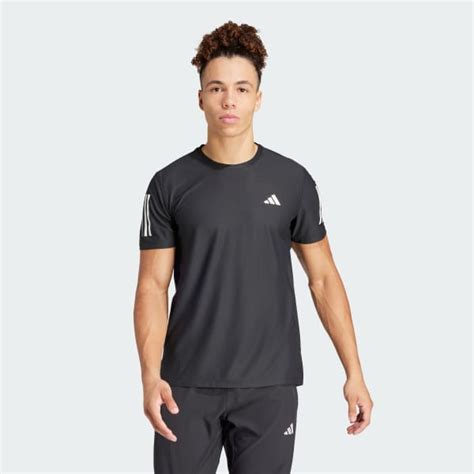 adidas Own the Run Tee - Black | adidas India