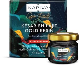 Kapiva Gym Foods Kesar Shilajit Gold Resin 25g Price in India - Buy ...