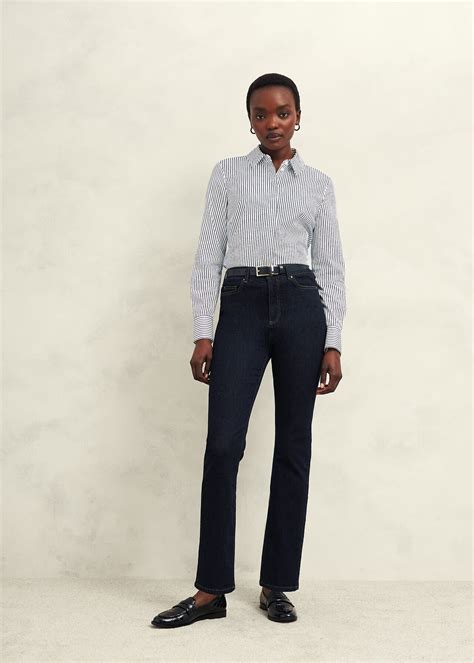 Victoria Cotton Blend Shirt | Hobbs UK