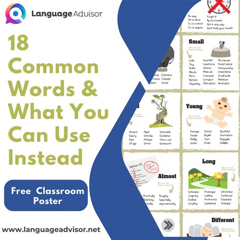 18 Common Words & What You Can Use Instead - Language Advisor