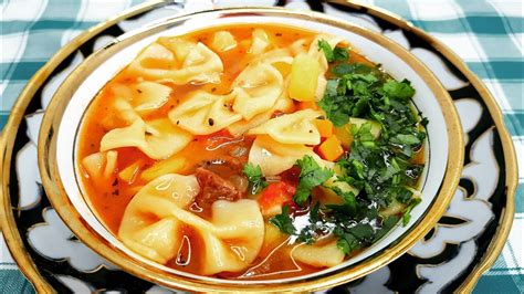 Суп с макаронами и мясом 🍲 как варить макароны / Makaron sho'rva ...