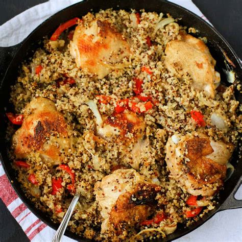 Quinoa And Chicken Thighs at Sienna Schaw blog