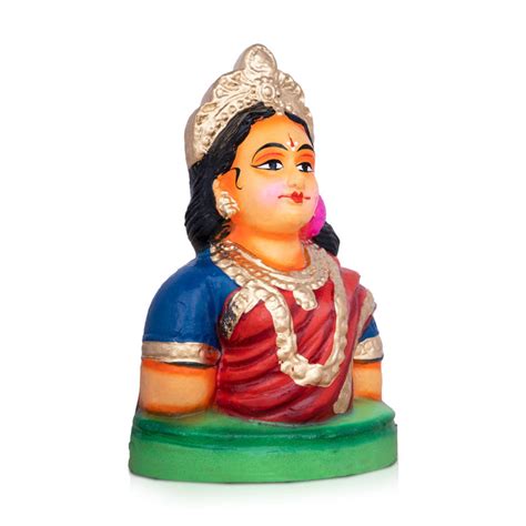 Giri - Gowri Face Idol | Navaratri Golu | Clay Idol