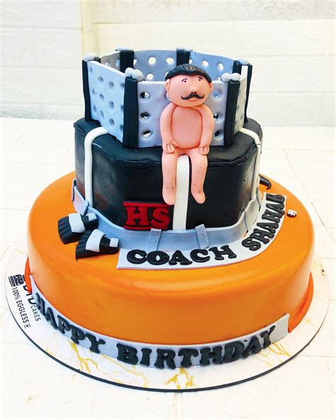 Gym Freak Cake 2 – Bento Cakes Noida