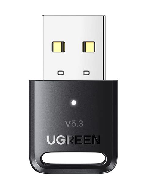 UGREEN Bluetooth 5.3 Adapter, 5.3 PC USB Adapter, Wireless, Mini, Long ...
