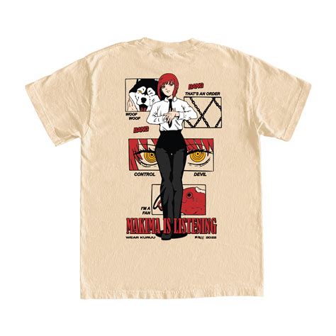 Makima is Listening Tee – Kuruu