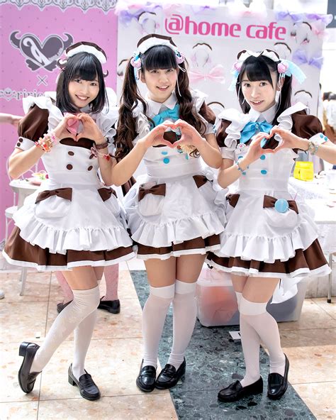 Maids from the famous Akihabara maid cafe @Home... | Tokyo Fashion