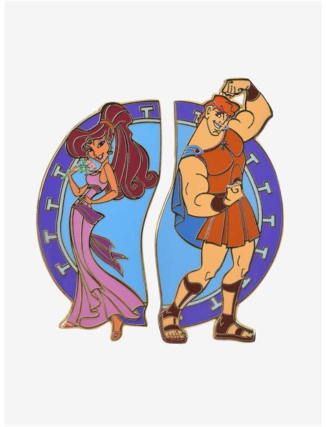 Disney Hercules Meg & Hercules Enamel Pin Set - BoxLunch Exclusive | BoxLunch