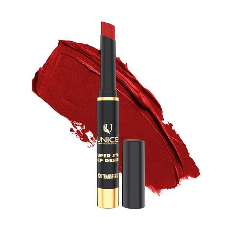 Buy UNICB Super Stay Lip Desire Colour Non Transfer Matte Lipstick ...