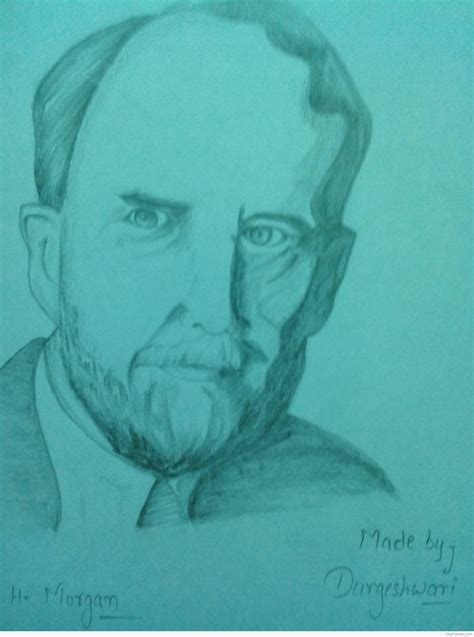 T.H. Morgon Pencil Sketch | DesiPainters.com