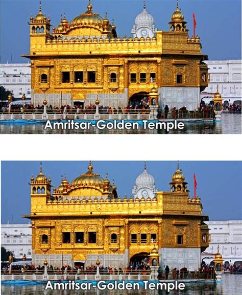 Everyday Gifts Indian Souvenir (Golden Temple) Fridge Magnet Pack of 2 ...