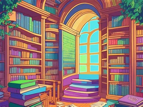 Image result for Library Book Animation
