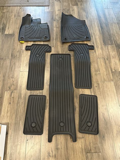 2021-2023 Toyota Sienna 7 Passenger All Weather Floor Mats ...
