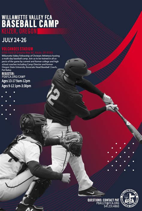 2023 Camp Flier – Mavericks Independent Baseball League