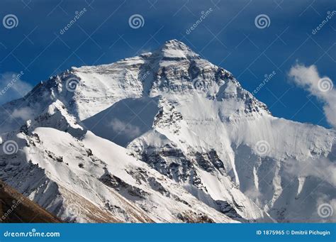 Mount Everest, North face stock image. Image of travel - 1875965