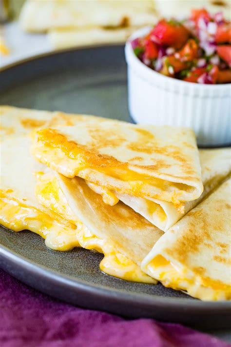 Mexican Cheese Quesadillas