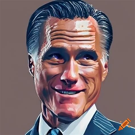 Portrait of mitt romney