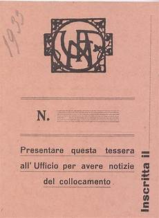 ufficio colocamento ufn b9 f59 ufficio collocamento tessera 0001 pic unione ufficio colocamento ufn b9 f59 ufficio collocamento tessera 0001 pic unione