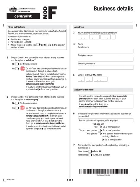 2024-2026 Form AU Services Mod(F) - Blank Fillable Template | Fill Out ...
