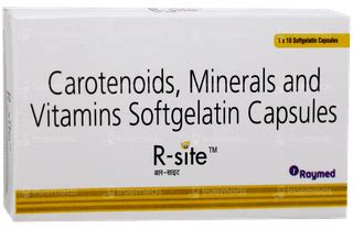 R Site Capsule 10 - Uses, Side Effects, Dosage, Price | Truemeds