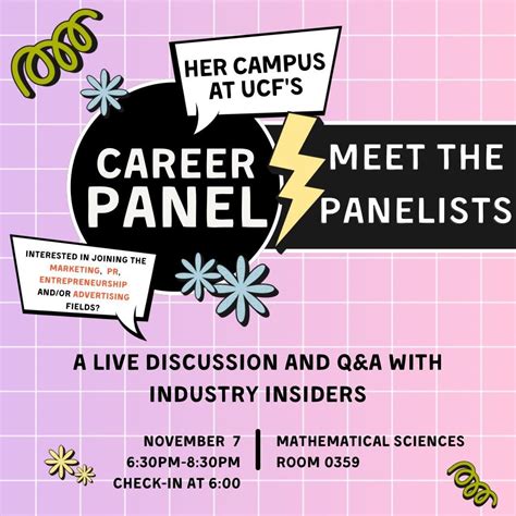 Her Campus UCF Career Panel : r/ucf