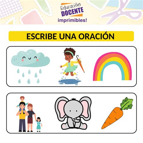 Escribe una oración - Expertos en educación. Blog de Educación Docente