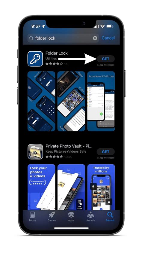 Image result for How to Lock Files iOS