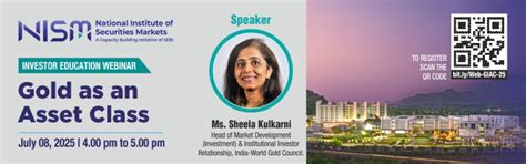 Gold as an asset Class - National Institute of Securities Markets (NISM)
