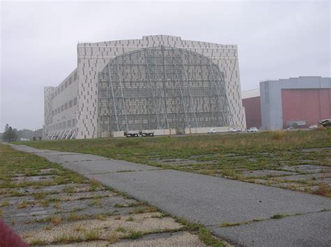 Hangar #1 where the museum is housed in Lakehurst. – Maine Military Museum