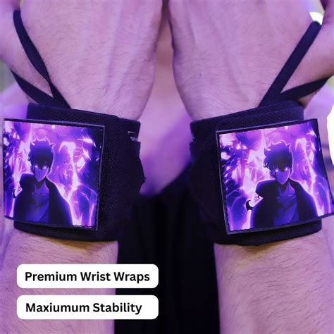 Solo Leveling Heavy duty premium Wrist Wraps – Shadow Hunter Detachabl ...