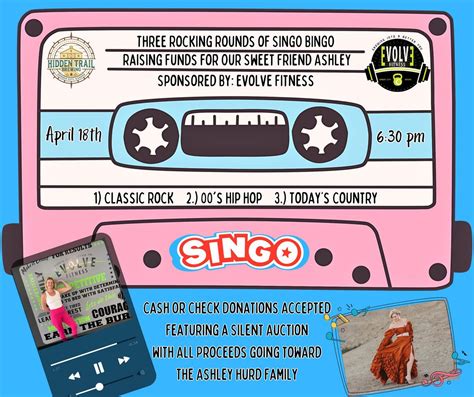 SINGO BINGO Night for Hurd Family Sponsored by Evolve Fitness, Hidden ...
