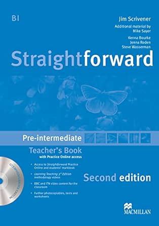 Buy Straightforward 2nd Edition Pre-Intermediate Level Teacher's Book ...