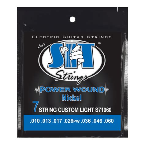 SIT Power Wound Nickel Electric Guitar 7 Strings – ChennaiMusicals