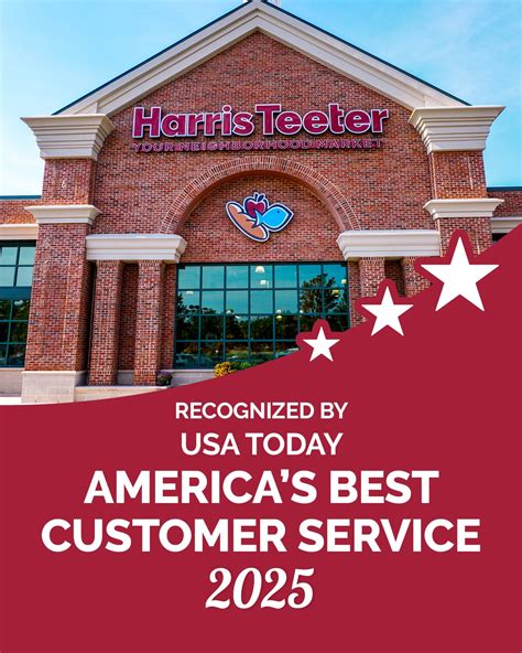 Harris Teeter recognized by USA TODAY on America’s Best Customer ...