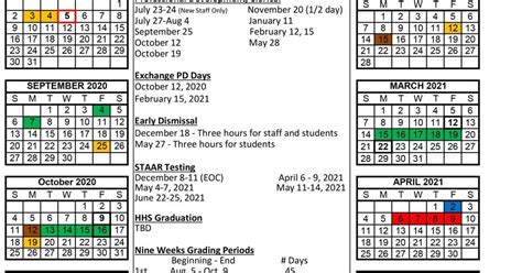 New updated HISD district calendar moves start of classes to August 5 ...