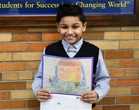 Shaw Avenue student has artwork published at Liberty Water calendar ...