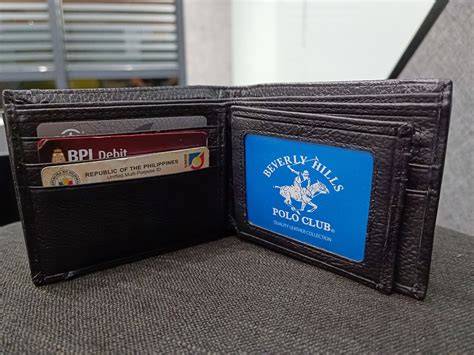 Beverly Hills Polo Club Men’s Bi-Fold wallet with slide-in mini ...