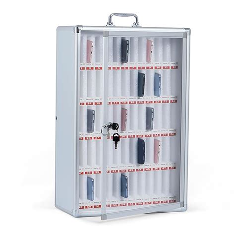 AIWFL 60 Slots Classroom Cell Phone Locker, Aluminum Alloy Cell Phone ...