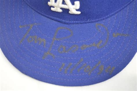 Lot Detail - Brooklyn Dodgers Collection of 9 Autographed Hats