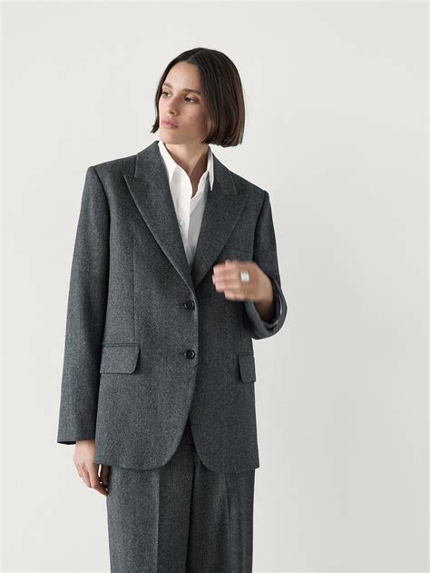 Women's Black Suits - Massimo Dutti - US