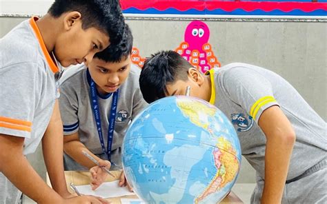 Exploring the World through Maps and Globes! - Kothari Group of Schools