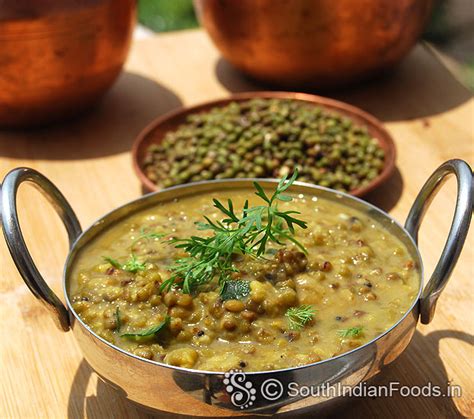 Pachai payaru masiyal | Instant one pot green gram curry