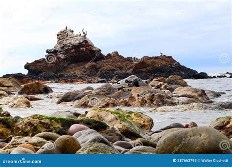 MALIBU (California), Detail View of BIG ROCK BEACH Located at 20000 ...