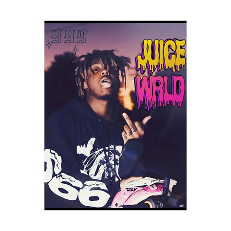 Juice Wrld Poster 999 Poster Juice Wrld Premium Poster - Etsy