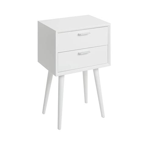 Silverwood Side Table, White : Amazon.in: Home & Kitchen