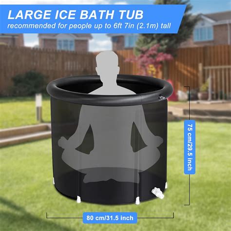 Vasitelan Ice Bath Tub for Athletes Cold Plunge Tub, India | Ubuy