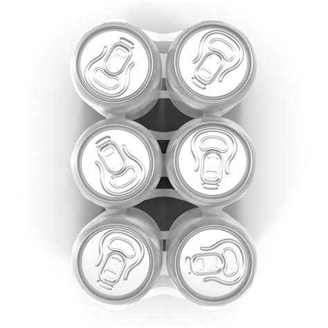 3D Six Pack of Cans Dr Pepper Zero | 3D Molier International