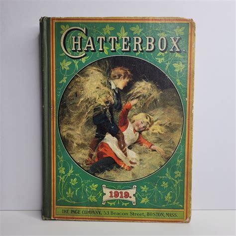 Chatterbox 1919, Antique Children's Book, Founded by Erskine Clarke ...